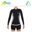 Pianka Follow LADIES 2mm WETTY TOP Black/White