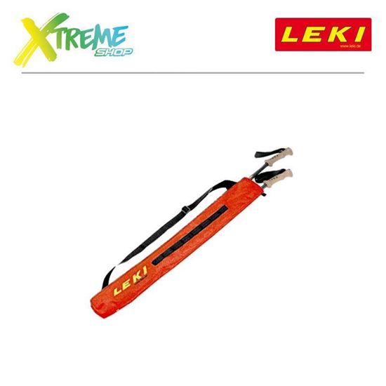 Pokrowiec na kije Leki TREKKING POLE BAG Red