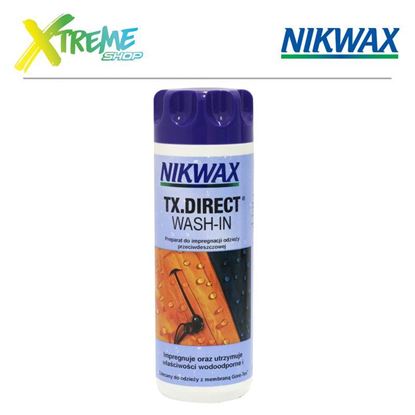 Obrazek Impregnat do odzieży przeciwdeszczowej Nikwax TX. DIRECT WASH-IN - 300ml