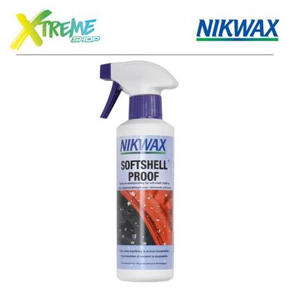 Obrazek Impregnat do odzieży softshell Nikwax SOFTSHELL PROOF SPRAY-ON- 300ml (atomizer)