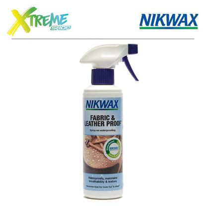 Obrazek Impregnat do obuwia z tkaniny i skóry Nikwax FABRIC & LEATHER PROOF - 300ml (atomizer)