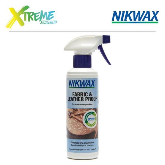 Obrazek Impregnat do obuwia z tkaniny i skóry Nikwax FABRIC & LEATHER PROOF - 300ml (atomizer)