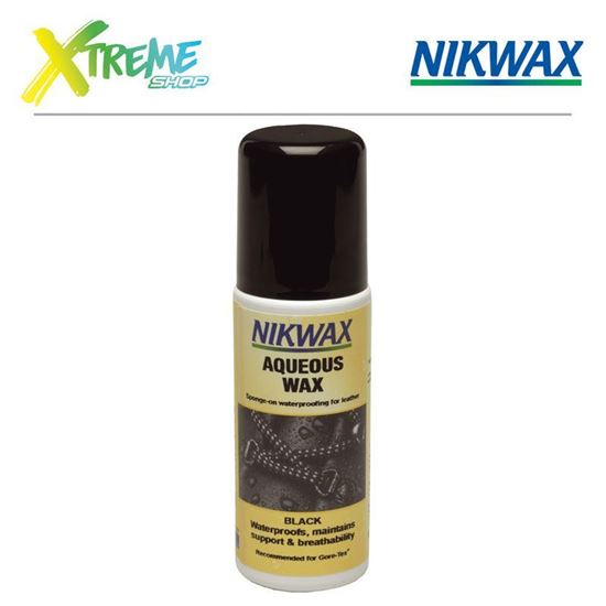 Obrazek Wosk impregnujący Nikwax AQUEOUS WAX - 125ml (czarny)