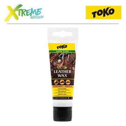 Pasta do obuwia ze skóry Toko LEATHER WAX BEESWAX - 75ml (bezbarwna)