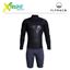 Pianka Flyn Wetsuit Short Black/Grey Man 3.2mm 1