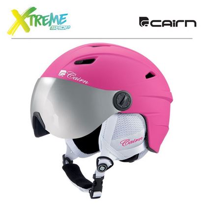 Kask Cairn Electron Visor J Mat Fuchsia