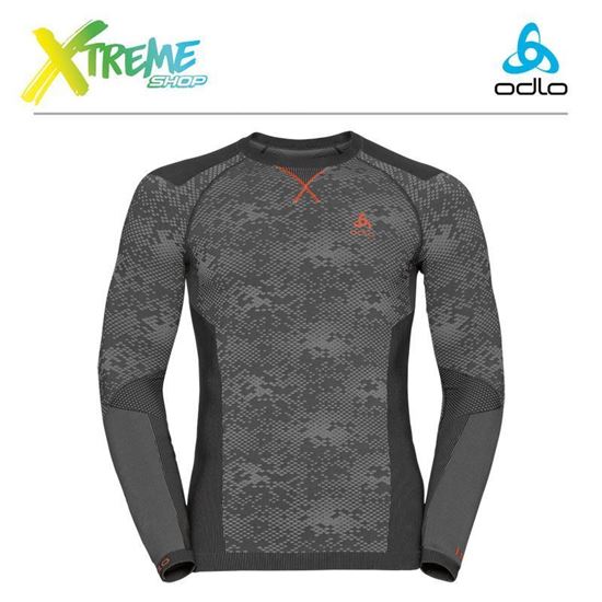 Koszulka męska Odlo Evolution Blackcomb Warm 170982/60105 1