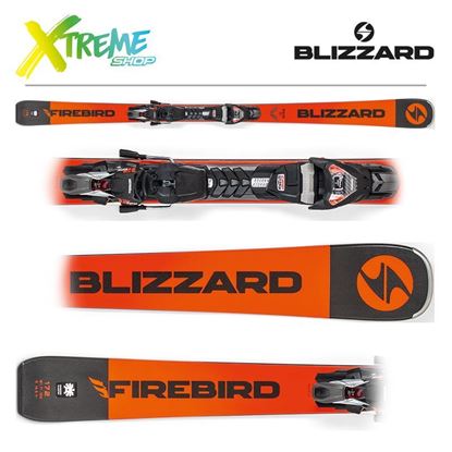 Narty Blizzard RACE TI 2019 Orange + Wiązania TPX12 DEMO
