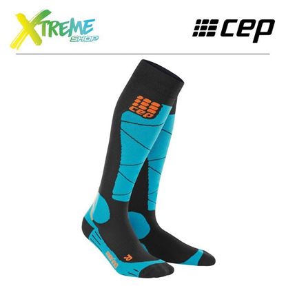Skarpety kompresyjne CEP SKI MERINO SOCKS MEN WP50AB