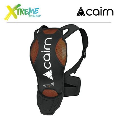 Ochraniacz kręgosłupa Cairn PRO IMPAKT D3O Black 1