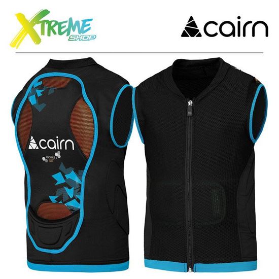 Ochraniacz kręgosłupa Cairn PRORIDE D3O Junior Azure New Camo