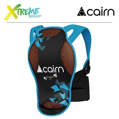 Ochraniacz kręgosłupa Cairn PRO IMPAKT D3O Junior Azure New Camo 1