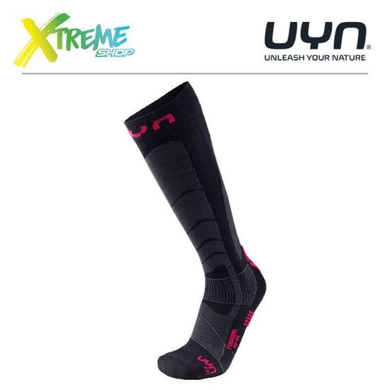 Skarpety UYN SKI TOURING MAN Black/Red