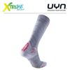 Skarpety UYN SKI TOURING LADY Silver/Fuchsia Back