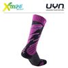 Skarpety UYN SKI JUNIOR SOCKS Anthracite/Melange Violet 2