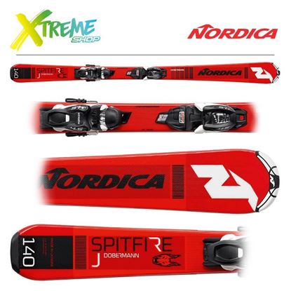 Narty Nordica SPITFIRE J FDT 2020 + Wiązania JR 7.0 FDT 