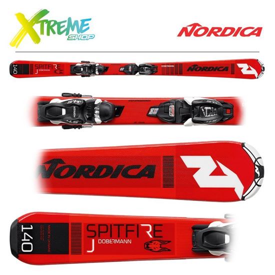 Narty Nordica SPITFIRE J FDT 2020 + Wiązania JR 7.0 FDT 
