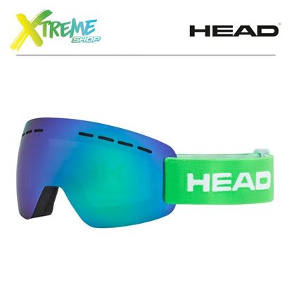 Gogle Head SOLAR FMR Green