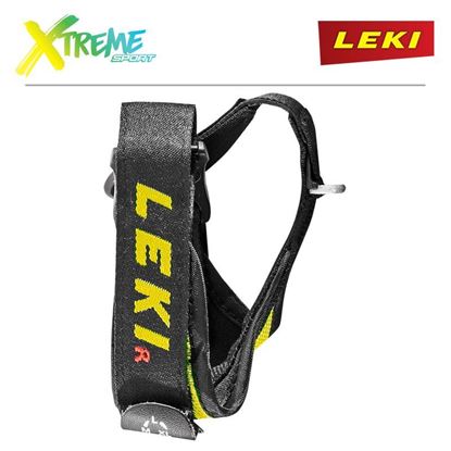 Paski do kijów narciarskich Leki Trigger S VARIO STRAP Neon