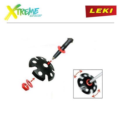Talerzyki Leki TOUR 95mm obrotowe