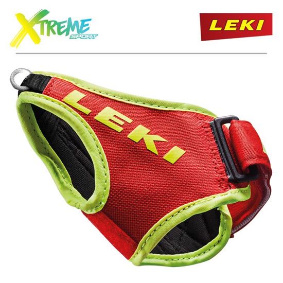 Paski do kijów NW/XC Leki TRIGGER SHARK FRAME STRAP Red