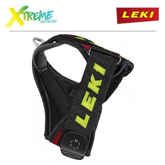 Paski do kijów NW/XC Leki TRIGGER SHARK STRAP Red