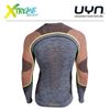Koszulka UYN AMBITYON MAN UNDERWEAR SHIRT LONG SLEEVES Black Melange/Orange/Yellow 3