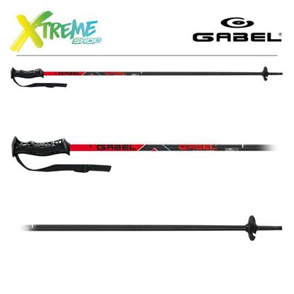 Kije narciarskie Gabel CVJ Black/Red