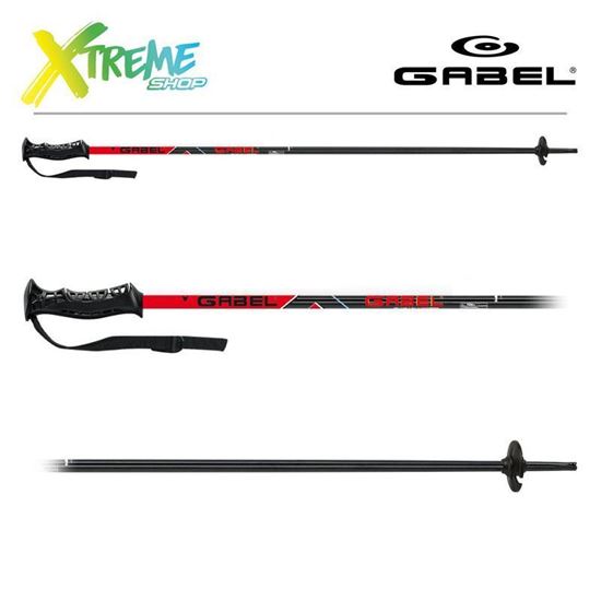 Kije narciarskie Gabel CVJ Black/Red