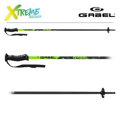 Kije narciarskie Gabel CVJ Black/Yellow