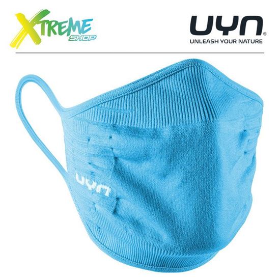 Maska ochronna sportowa UYN COMMUNITY MASK KIDS Light Blue 1