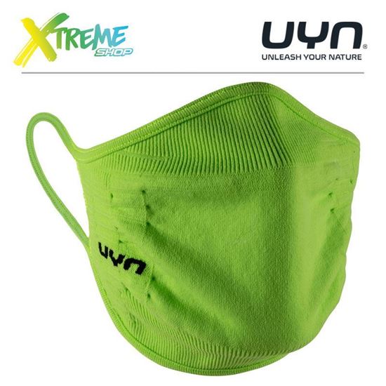 Maska ochronna sportowa UYN COMMUNITY MASK UNISEX Lime 1