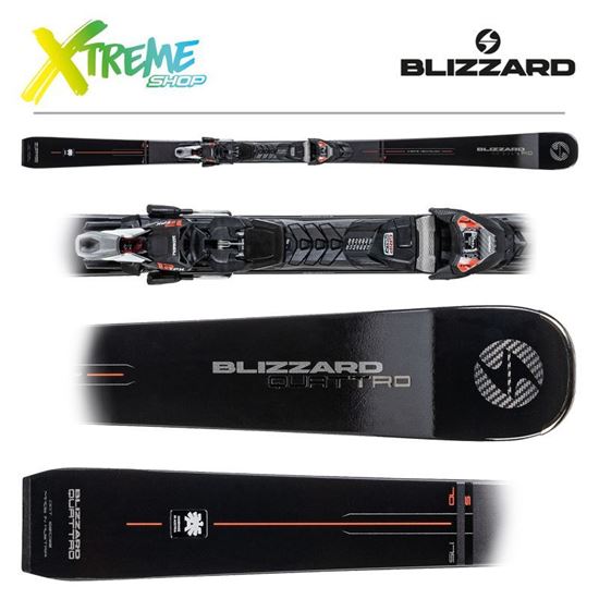Narty Blizzard QUATTRO S 70 2021 + Wiązania TPX 12 DEMO