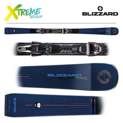 Narty Blizzard QUATTRO S 76 2021 + Wiązania TPX 12 DEMO