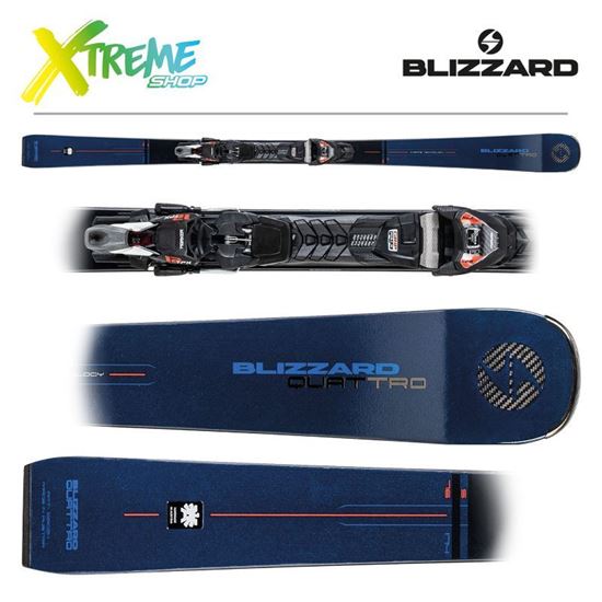 Narty Blizzard QUATTRO S 76 2021 + Wiązania TPX 12 DEMO