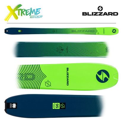 Narty Blizzard ZERO G 095 Green 2021