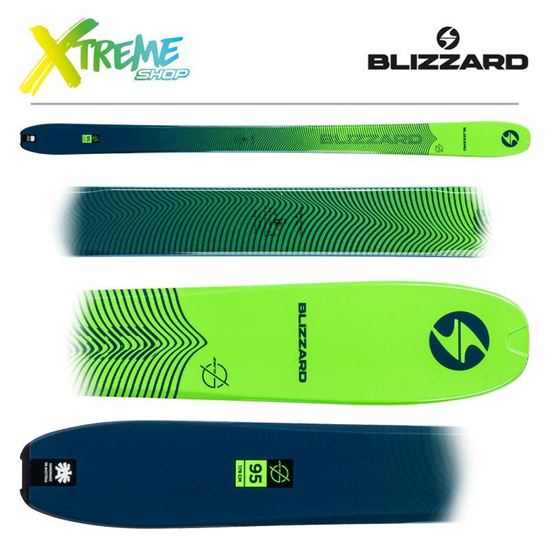 Narty Blizzard ZERO G 095 Green 2021