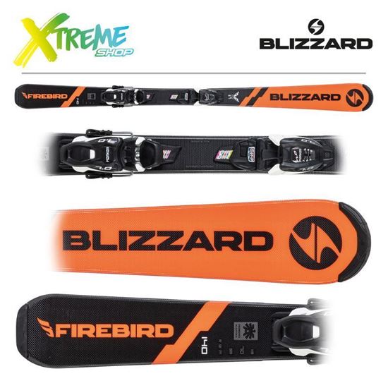 Narty Blizzard FIREBIRD RC JR 2023 + Wiązania FDT JR 7 