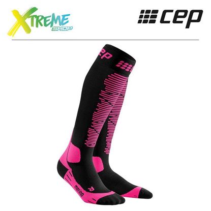 Skarpety kompresyjne CEP SKI MERINO SOCKS WOMEN WP45B