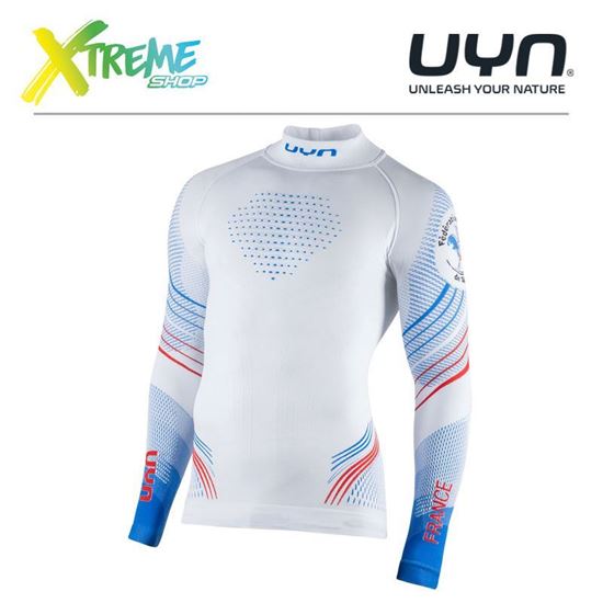 Koszulka UYN NATYON 2.0 FRANCE UNDERWEAR SHIRT LONG SLEEVES TURTLE NECK 1