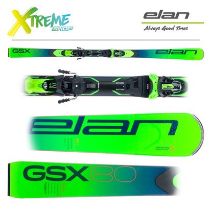 Narty Elan GSX 2021 + Wiązania EMX 12