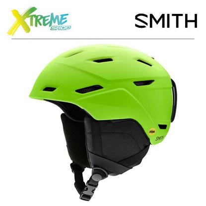 Kask Smith MISSION MIPS Matte Limelight