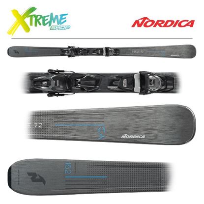 Narty Nordica BELLE CA 72 2023 + Wiązania TP2 COMPACT 10 FDT