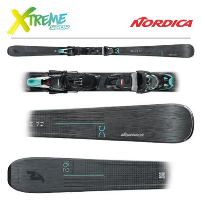 Narty Nordica BELLE DC 72 2023 + Wiązania TP2 LIGHT 11 FDT