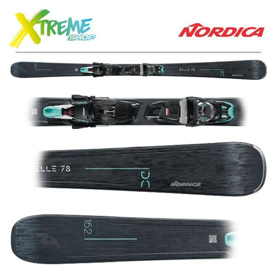 Narty Nordica BELLE DC 78 2023 + Wiązania TP2 LIGHT 11 FDT