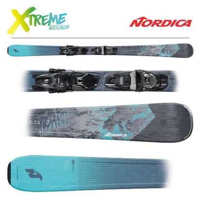 Narty Nordica WILD BELLE CA 78 2023 + Wiązania TP2 COMPACT 10 FDT