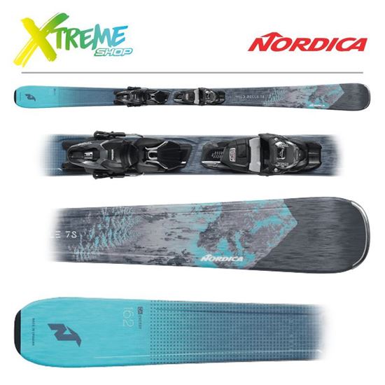 Narty Nordica WILD BELLE CA 78 2023 + Wiązania TP2 COMPACT 10 FDT
