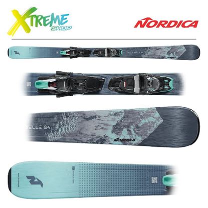 Narty Nordica WILD BELLE DC 84 2023 + Wiązania TP2 LIGHT 11 FDT