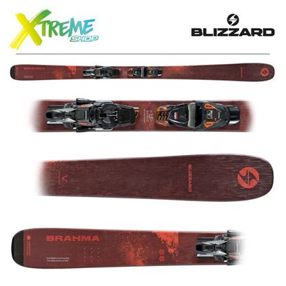 Narty Blizzard BRAHMA 88 2023 + Wiązania TPX 12 DEMO 1