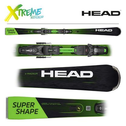 Narty Head SUPERSHAPE E-MAGNUM 2023 + Wiązania Head PRD 12 GW